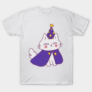 White wizard cat T-Shirt